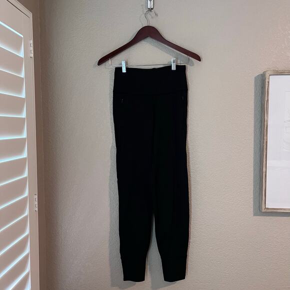Lululemon Fast Track Pant II Women’s Jogger Leggings Size 2 Black High Waist - Picture 3 of 11